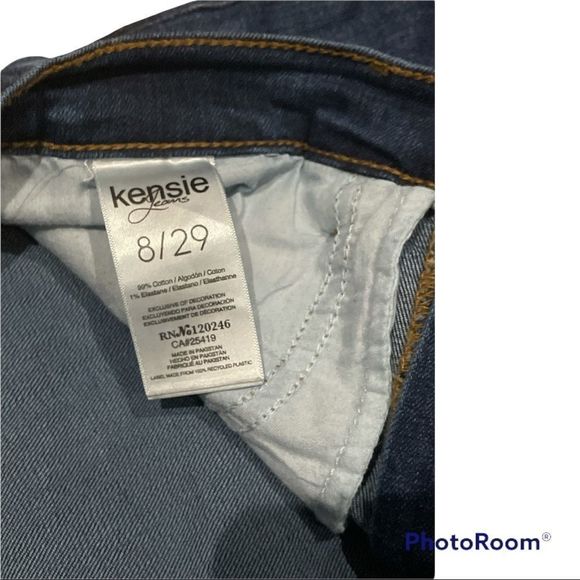 Kenzie Jeans The Effortless skinny crop raw hem size 8/29 - Picture 9 of 10